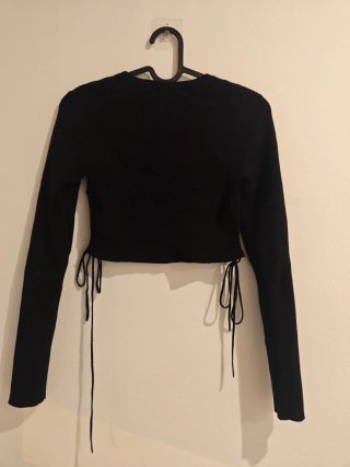 Camiseta Zara con cordones Talla M