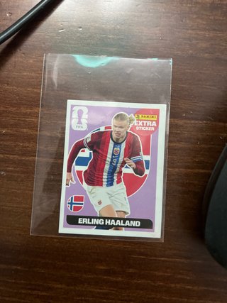Carta Panini Erling Haaland Extra Sticker