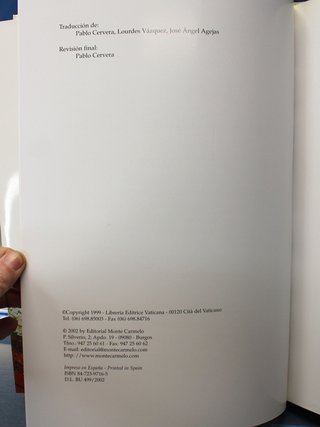 Libro: La Capilla “Redemptoris Mater” del Papa Juan Pablo II.