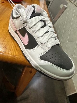 Nike Dunk Low Summit Blanco Rosa Negro