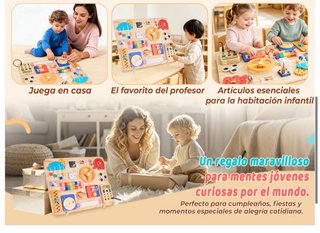 NUEVO! Mesa Montessori con actividades