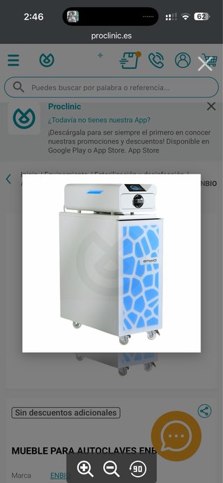 Mueble para Autoclave ENBIO