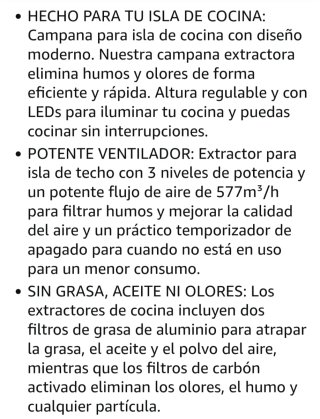 Campana extractora Klarstein Blanca