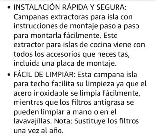 Campana extractora Klarstein Blanca