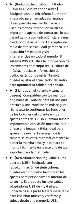 NUEVO! (110€) Radio Coche Toyota Avensis T27