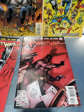 Miniserie DC COMICS-GENESIS nº 1 -4-edicion USA + First wave 1 al 3