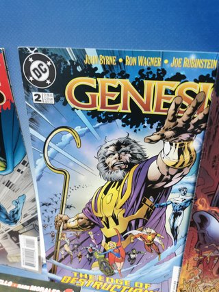 Miniserie DC COMICS-GENESIS nº 1 -4-edicion USA + First wave 1 al 3