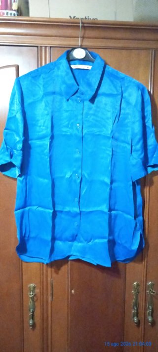 Conjunto azul a juego de mujer
