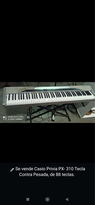 Piano Casio privia