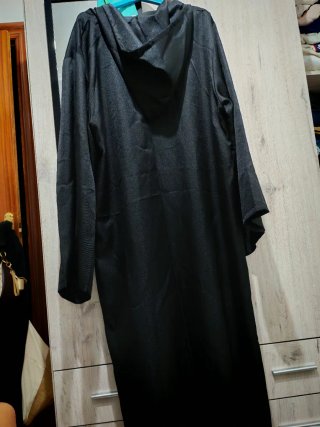 Capa negra disfraz talla XL sin estrenar