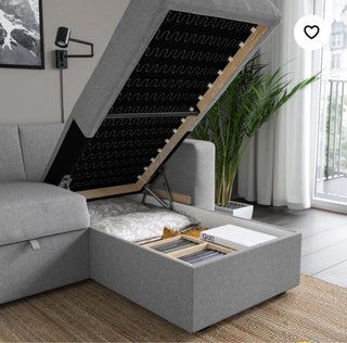 Sofá cama IKEA BÄRSLÖV 3 plazas chaise longue