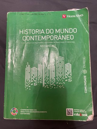 HISTORIA DO MUNDO CONTEMPORANEO 1 BACHARELATO