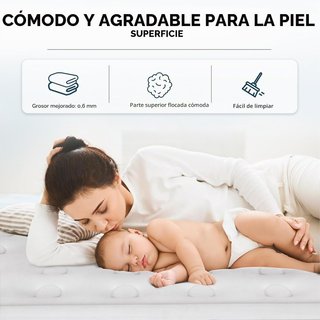 Colchón Hinchable Individual Nalone Bomba Integrad
