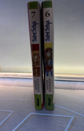 SAIT SEIYA, EDICIÓN ANTIGUA DE GLÉNAT, MASAMI KURUMADA, del 6 al 7