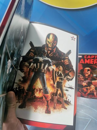 Captain America Red Menace Vol 1 y vol 2 TPB, Brubaker , Epting , comic USA, Marvel