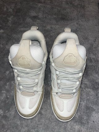 Zapatillas Louis Vuitton Beige y Blancas