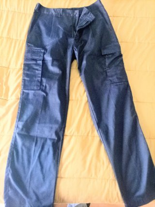 Pantalón de trabajo azul
