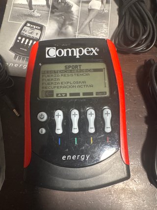 COMPEX ENERGY ORIGINAL COMPLETO + 8 ELECTRODOS