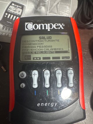 COMPEX ENERGY ORIGINAL COMPLETO + 8 ELECTRODOS