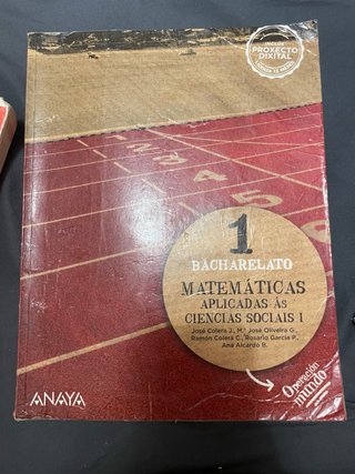 Matemáticas aplicadas ás Ciencias Sociais I.