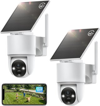 Cámara Vigilancia Tical 4MP WiFi Exterior Solar