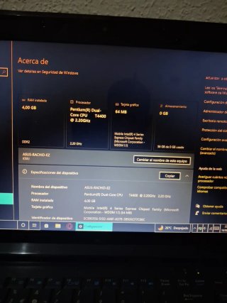 Portátil Asus K501J Negro