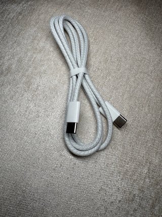 Cable USB-C Trenzado Blanco