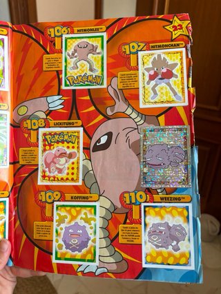 Álbum Pokémon Merlin Cromos