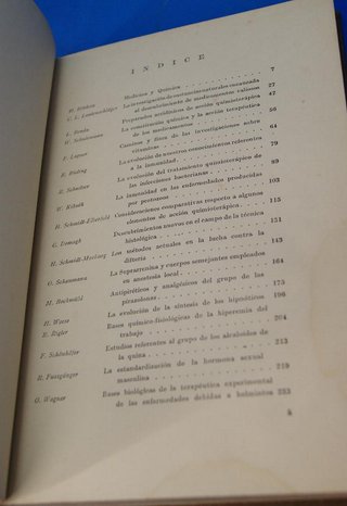 Medicina y Química. Bayer. 1937.