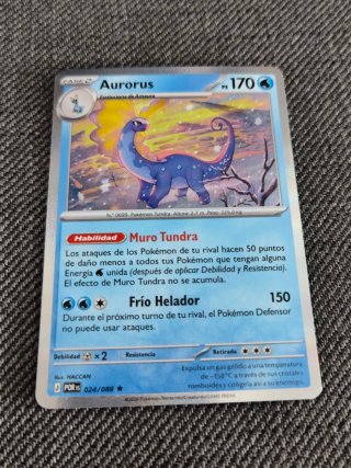 Aurorus, Amaura y Fósil Holo/Reverse Pokémon TCG