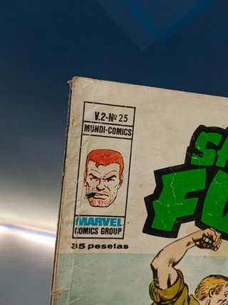 tebeo, SARGENTO FURIA Nº 25 V.2 MUNDI CÓMICS, EDITORIAL VERTICE, 1974
