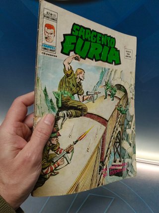 tebeo, SARGENTO FURIA Nº 25 V.2 MUNDI CÓMICS, EDITORIAL VERTICE, 1974
