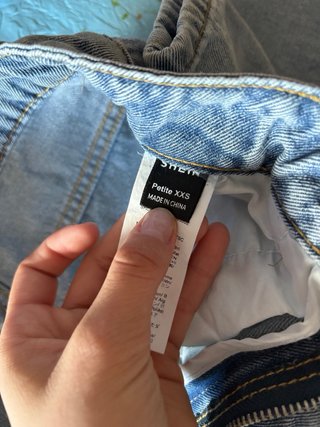 Vaqueros anchos SHEIN azules
