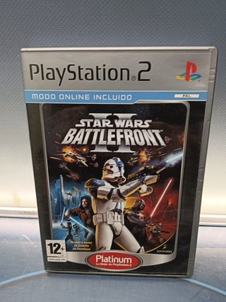 videojuego PS2 Star Wars: Battlefront II (PlayStation 2, 2005) CIB completo