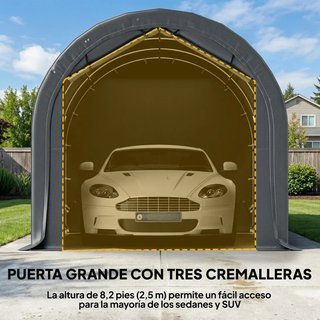 Garaje exterior 3x6m