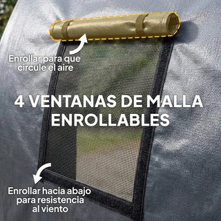 Garaje exterior 3x6m