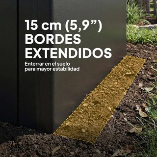 Garaje exterior 3x6m