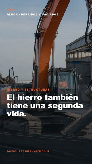 Servicios profesionales Derribos Vaciados Albor