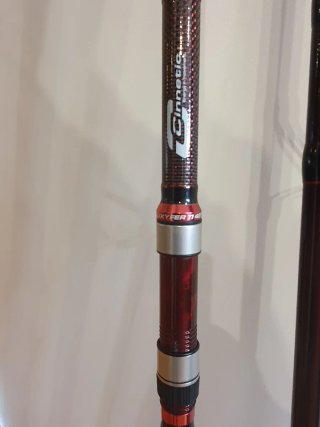 Cinnetic Luxifer TI.   Pareja de cañas