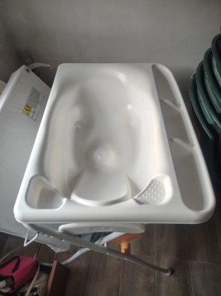 Bañera y cambiador plegable bebé