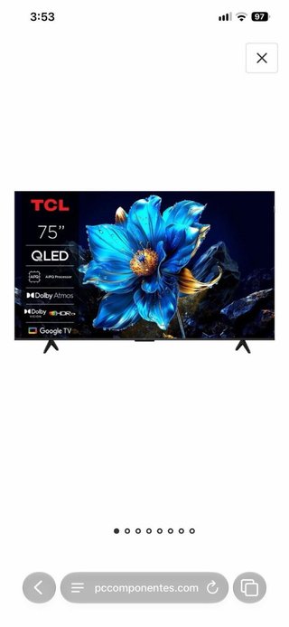 Televisor TCL 75 QLED 75P71K