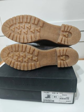 Botines Alpe Mujer Talla 41 Gris NUEVO