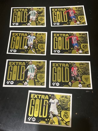 229 Cromos Panini LaLiga 24-25 + 7 Extra Gold