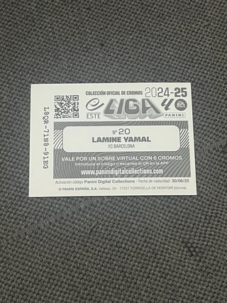 229 Cromos Panini LaLiga 24-25 + 7 Extra Gold