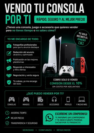 ¿Quieres vender? Yo lo hago por ti