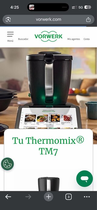 Thermomix TM7 con todos los accesorios y extras