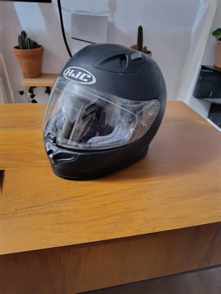 Casco integral Moto HJC Negro T/ M