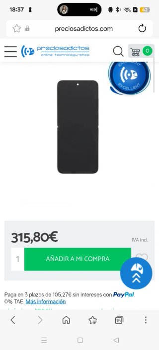 Pantalla para móvil  xiaomi