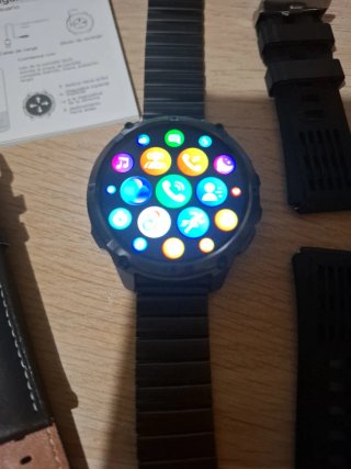 Reloj Deportivo Grado Militar Negro con Linterna