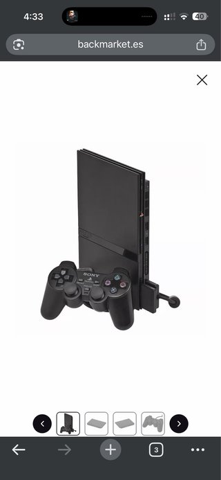 PlayStation 2 con mando